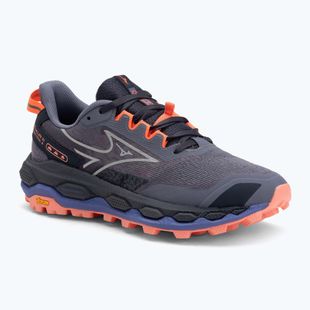 Кросівки для бігу жіночі Mizuno Wave Mujin 11 blue granite/silver/striking coral