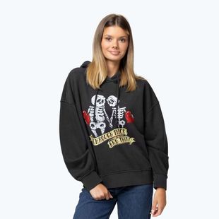 Кофта жіноча Pitbull Thick & Thin Hooded dark graphite