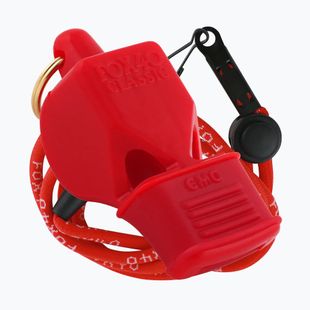 Свисток зі шнурком Fox 40 Classic CMG Safety червоний 9603