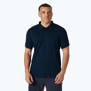 Футболка поло чоловіча Helly Hansen Hp 1/2 Zip Polo navy