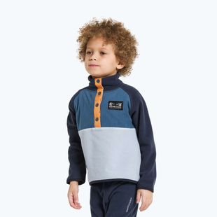 Кофта флісова дитяча Didriksons Monte Half Button cloud blue