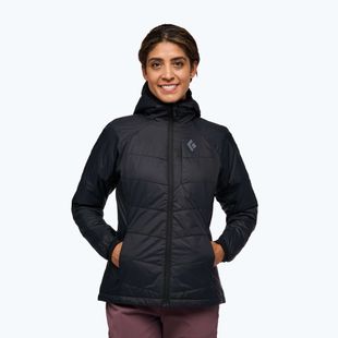 Куртка утеплена жіноча Black Diamond Solution 2.0 Hoody black