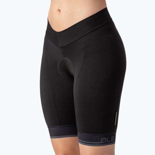 Велошорти жіночі Alé Pantalone S/B Classico LL black/charcoal grey