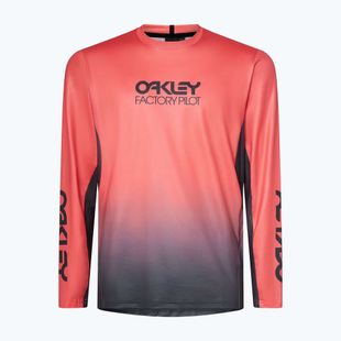 Лонгслів велосипедний чоловічий Oakley Maven Coast 2.0 gradient paloma/black