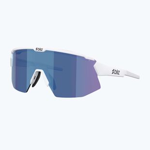 Окуляри сонцезахисні Bliz Breeze matte white/smoke blue multi/pink