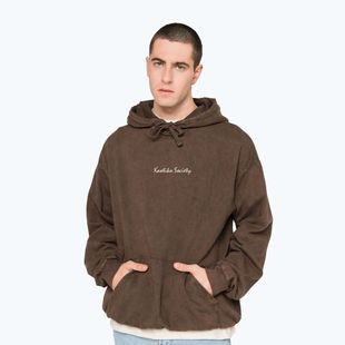 Кофта чоловіча Kaotiko Washed Vancouver Society brown