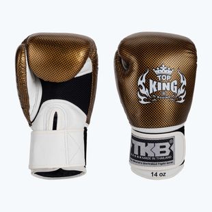 Рукавиці воксерські Top King Muay Thai Empower білі TKBGEM-02A-WH