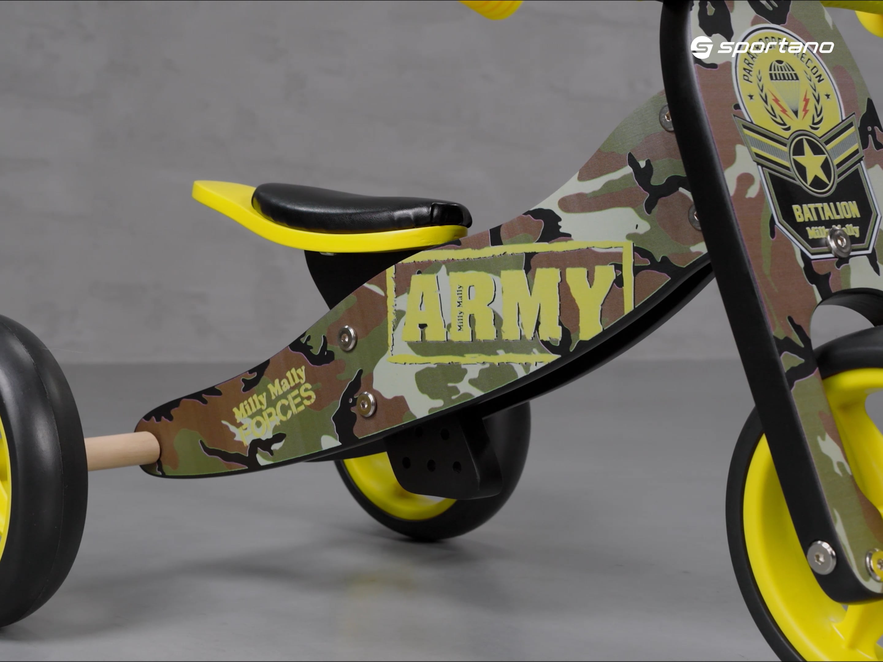 Біговел Milly Mally Jake жовто-чорний 2100