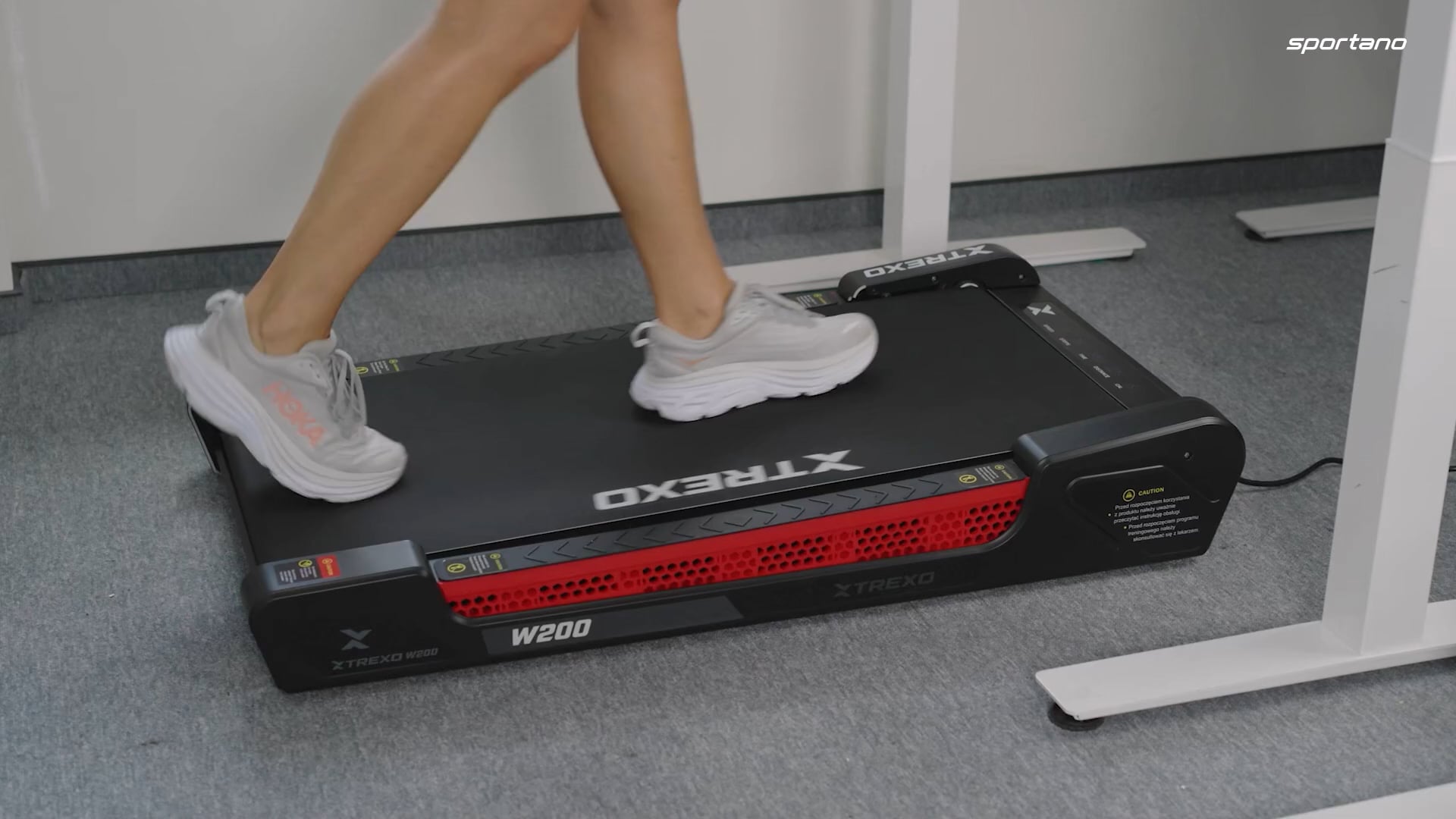 Бігова доріжка електрична XTREXO Walking Pad W200 чорний