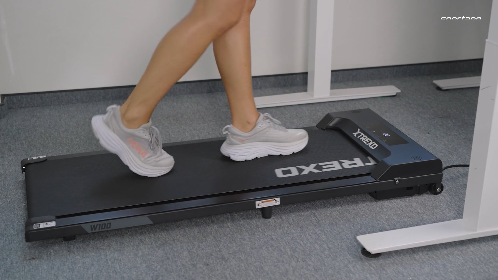 Бігова доріжка електрична XTREXO Walking Pad W100 чорний