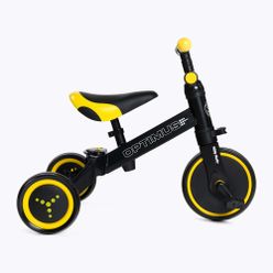 Біговел триколісний Milly Mally 3w1 Optimus чорний 2714